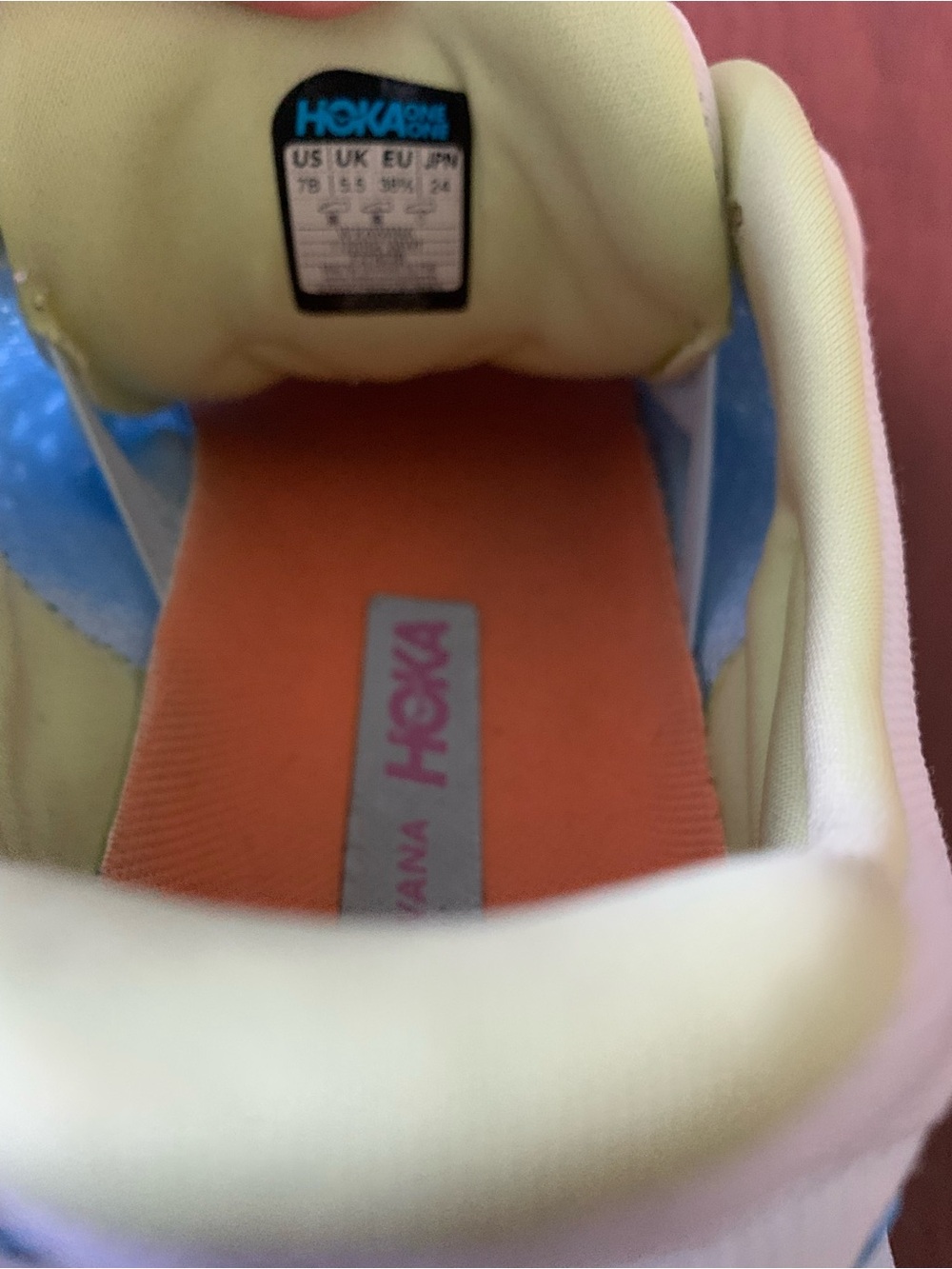 HOKA Women's Kawana Shoes Size 7 - Picture 5 of 7